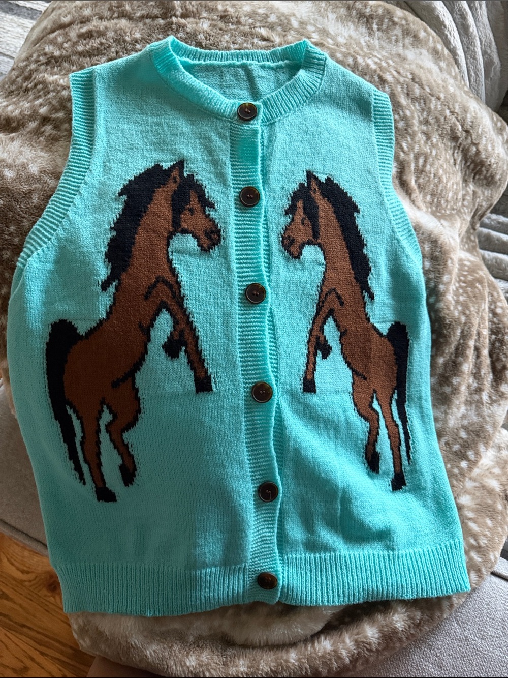 Horse 🐴 Turquoise color